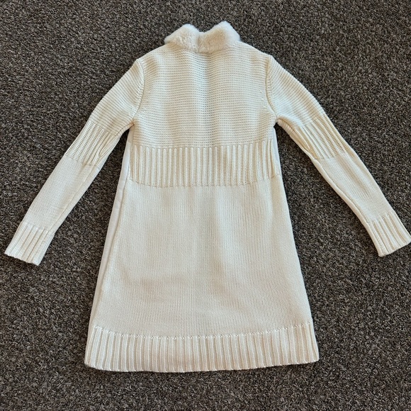 NWT Belldini Women's Black Label Cardigan Sweater -size Medium (cream) - Picture 2 of 12